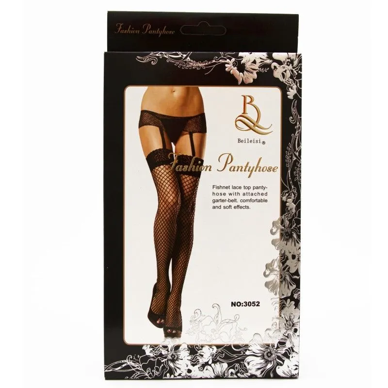 Эротическое чулки в крупную сетку с ажурной резинкой в Перми