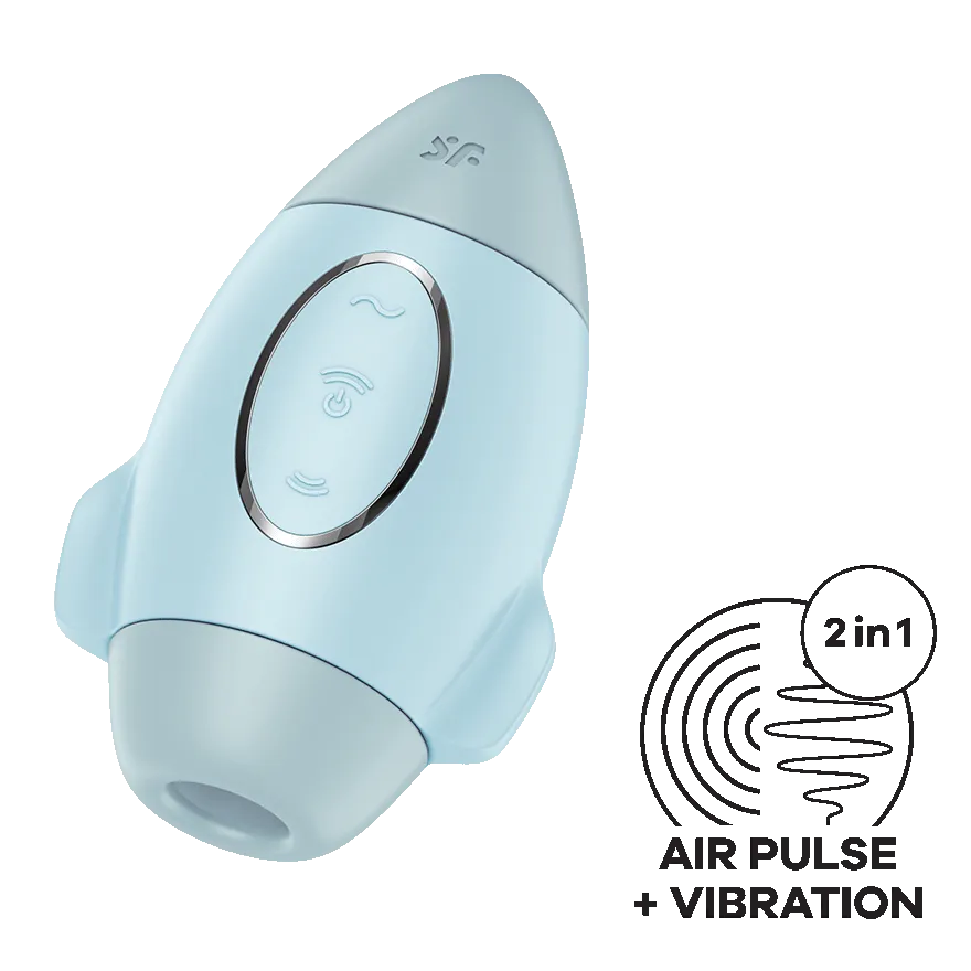 вакуумный массажер satisfyer mission control light blue 060071sa в Перми