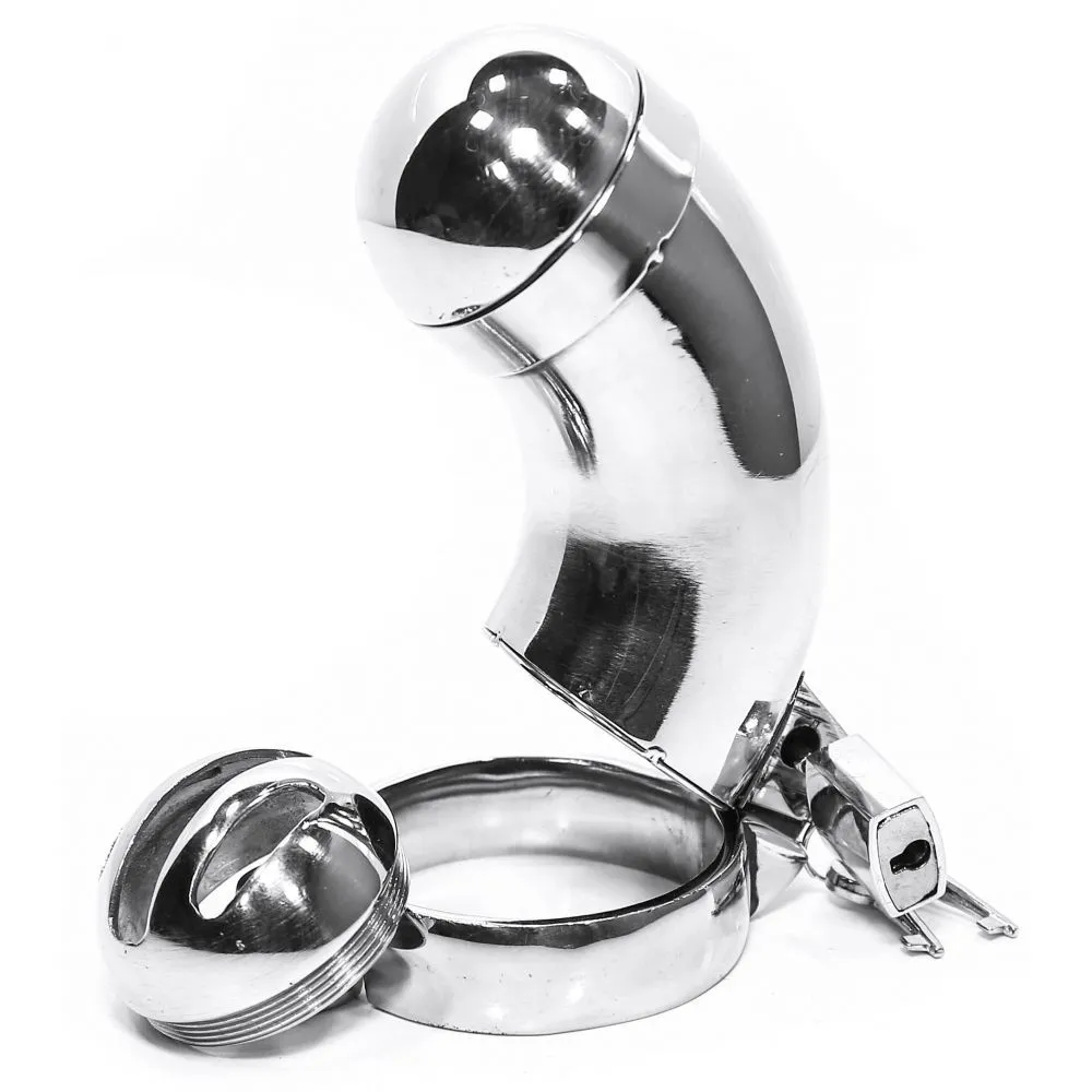 Пояс верности Pipedream Metal Worx Chastity Device, металлический