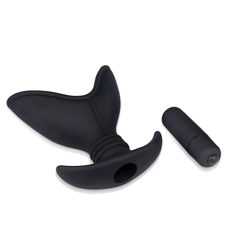 стимулятор с вибрацией lovetoy booty blaster, чёрный в Перми