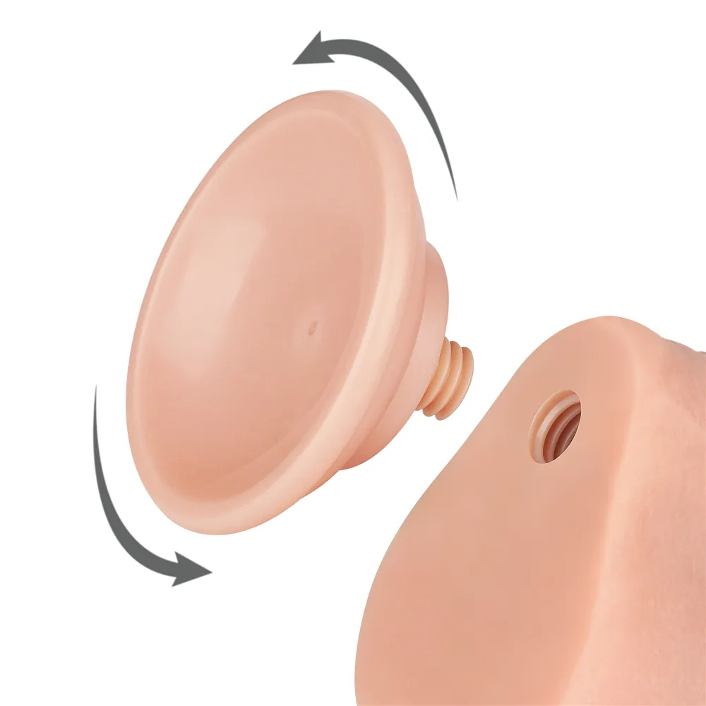 фаллоимитатор lovetoy с двигающейся кожей на присоске,12,5см в Перми