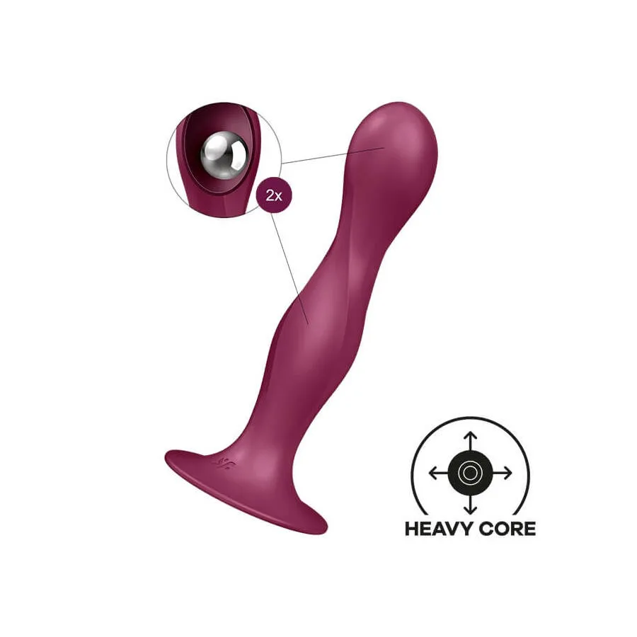 стимулятор с двумя металличискими шариками в стволе  double ball-r (red) в Перми