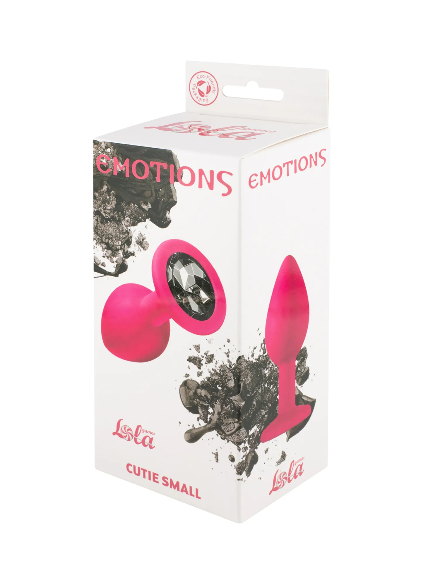 анальная пробка emotions cutie small pink black crystal 4011-02lola в Перми