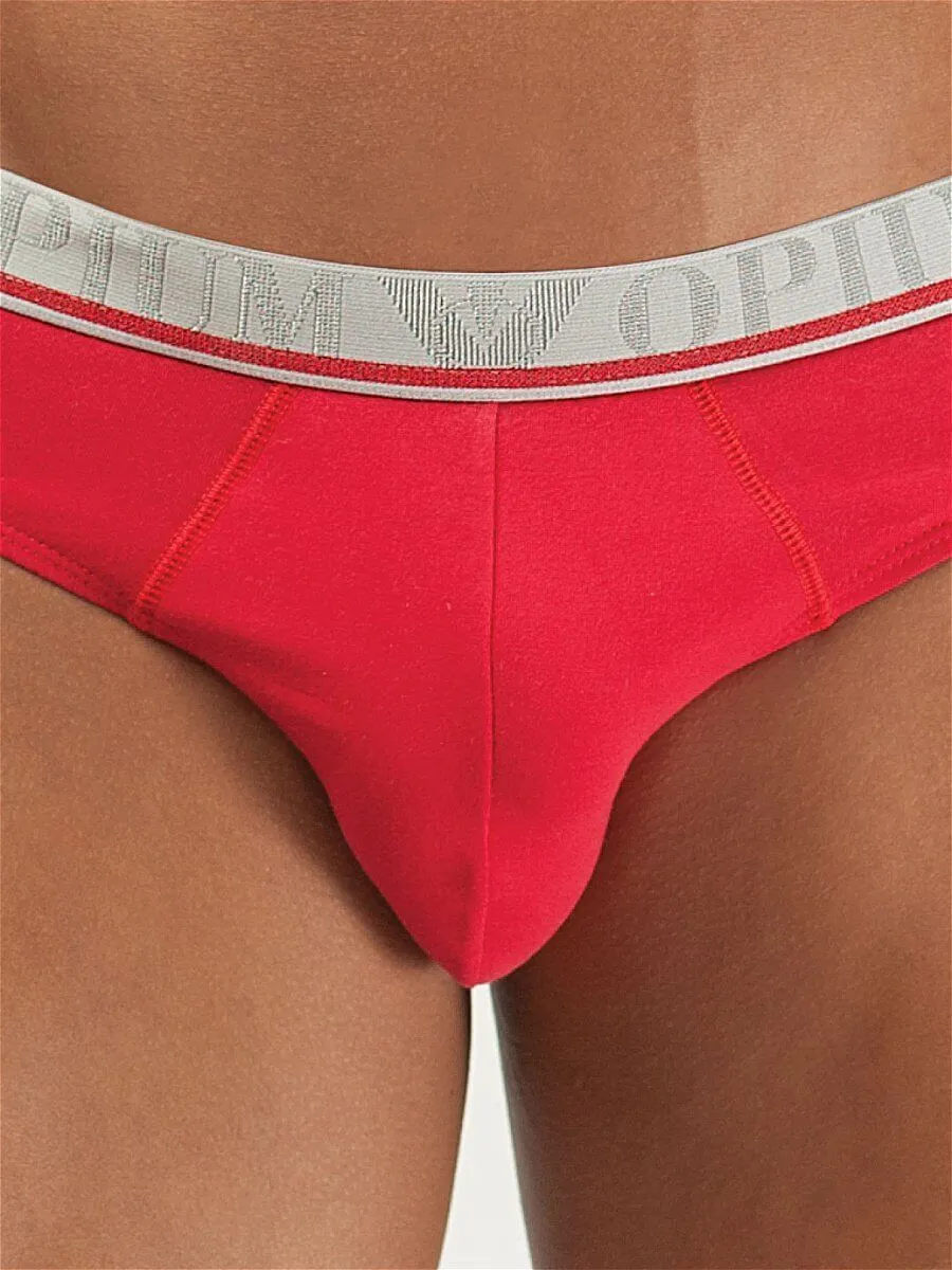 Эротическое трусы мужские брифы opium r84, красные в Перми