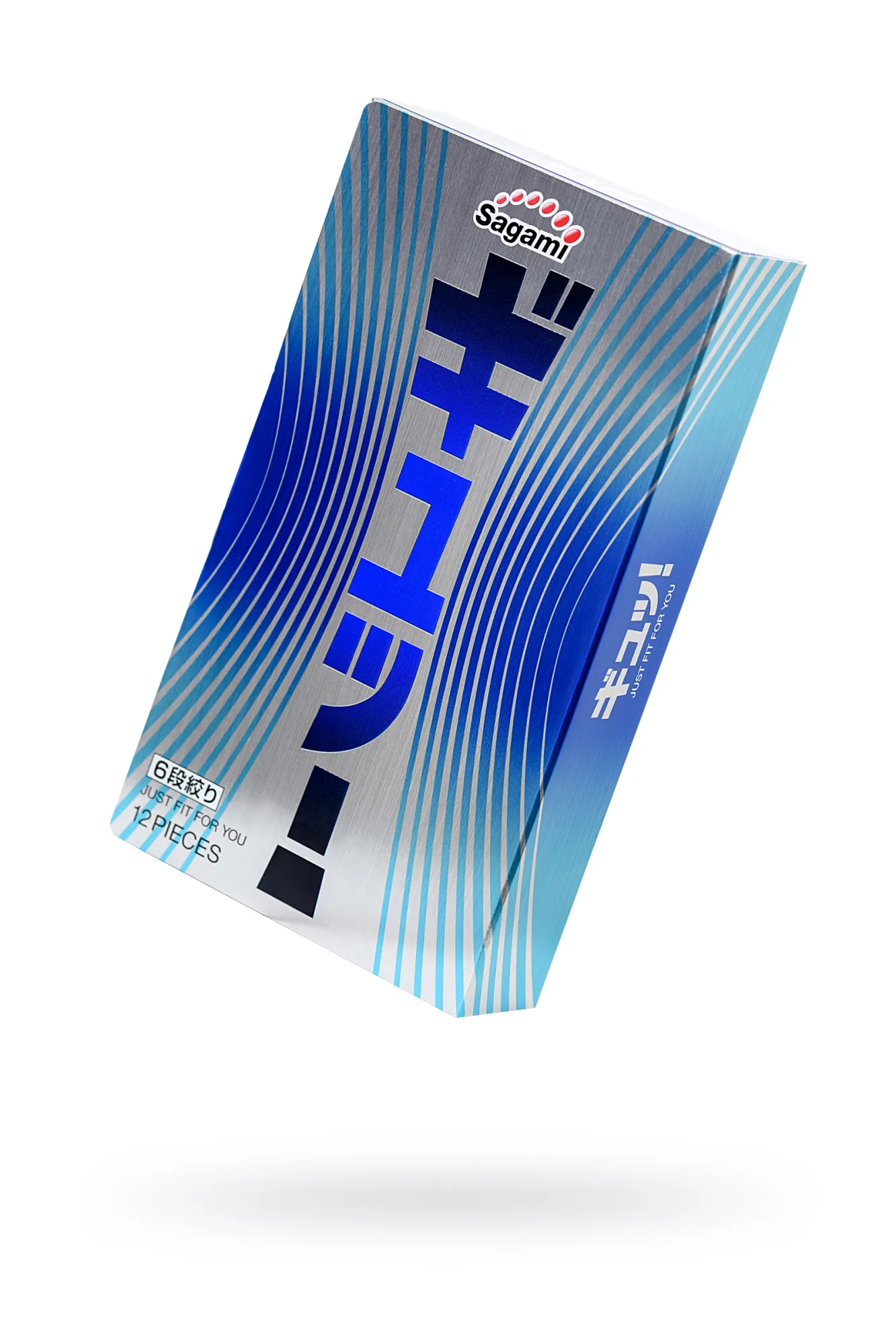 презервативы sagami, 6 fit v, латекс, 19 см, 5,3 см, 12 шт. в Перми