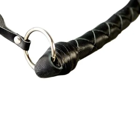 кнут плетеный подиум чёрный, 100 см в Перми