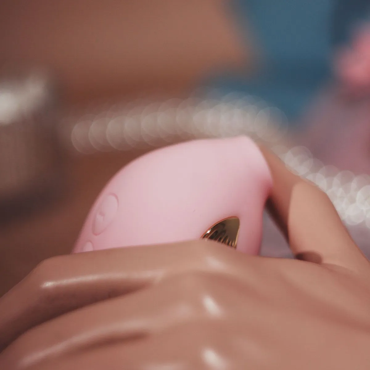 вибромассажер птичка с функцией всасывания, розовый в Перми