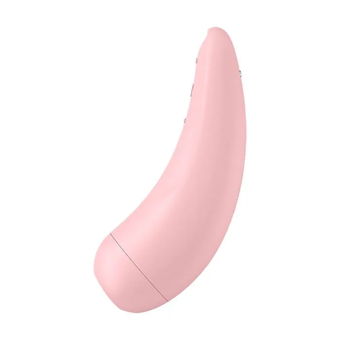 вакуум-волновой бесконтактный стимулятор клитора satisfyer curvy 2+, светло-розовый в Перми