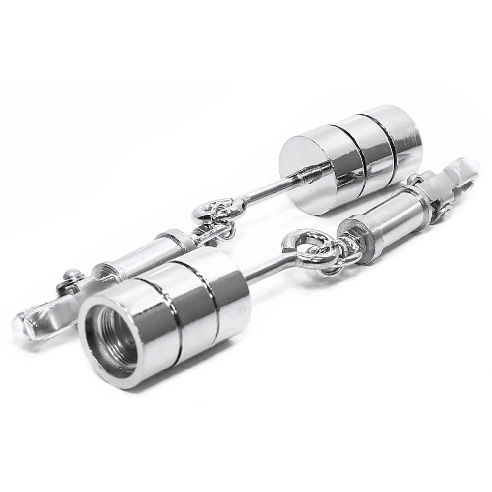 зажимы pipedream metal worx nipple clamps, с грузом в Перми