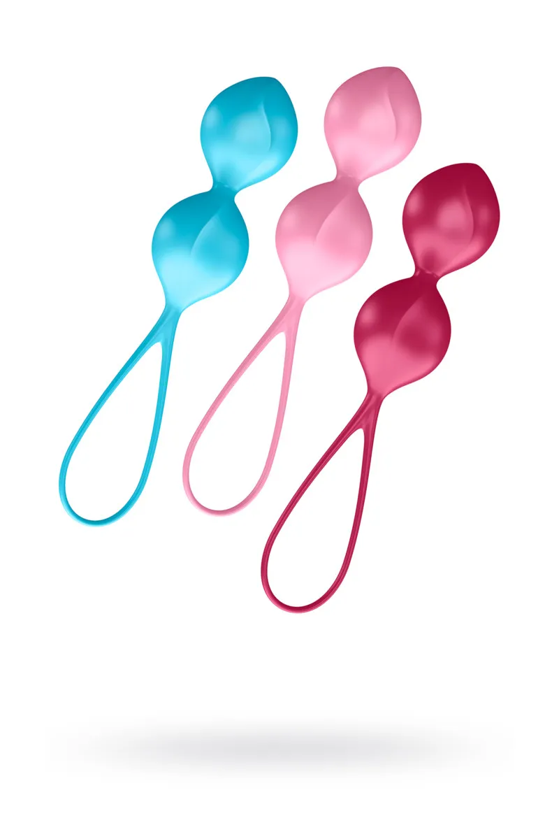 вагинальные шарики satisfyer balls c03 double 3 шт 016518sa в Перми