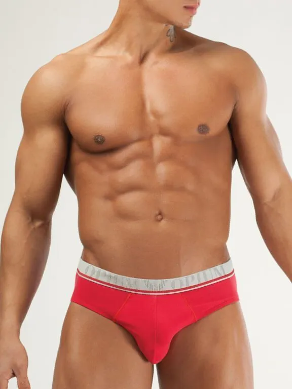 Эротическое трусы мужские брифы opium r84, красные в Перми