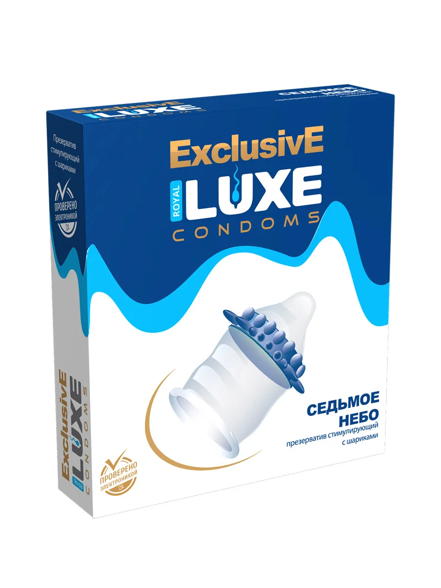 Презервативы презерватив luxe exclusive седьмое небо, 1 шт в Перми