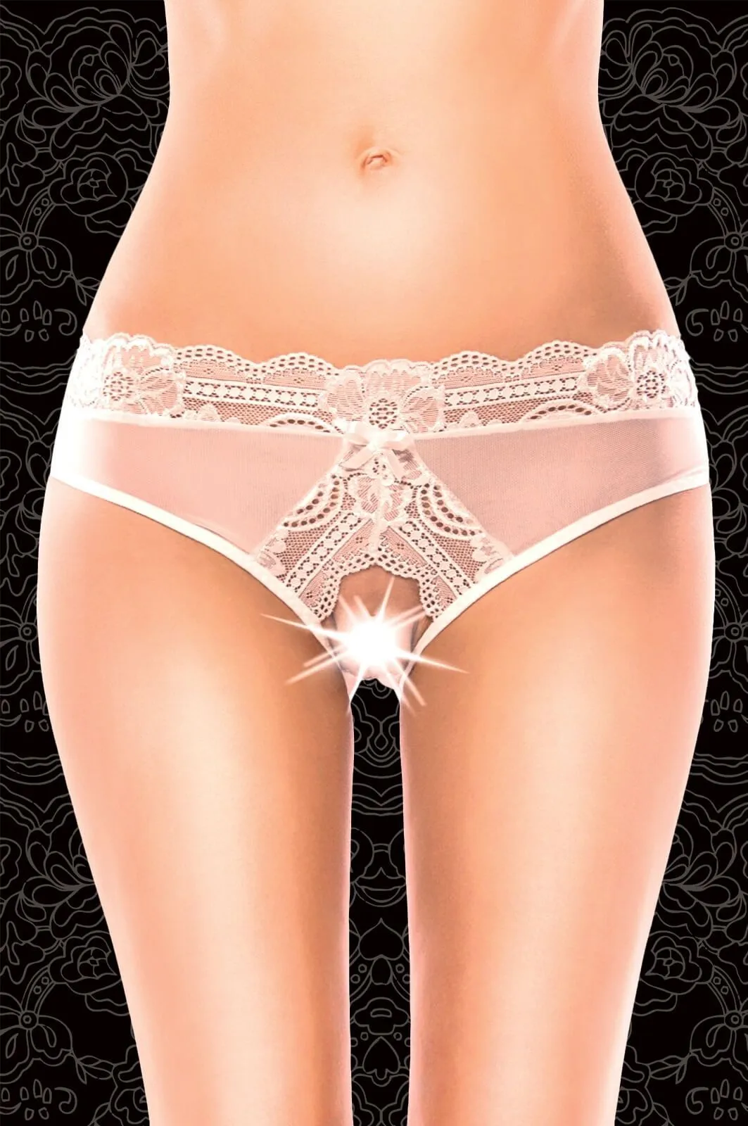 Эротическое стринги с доступом flirton 2712-1 белые в Перми