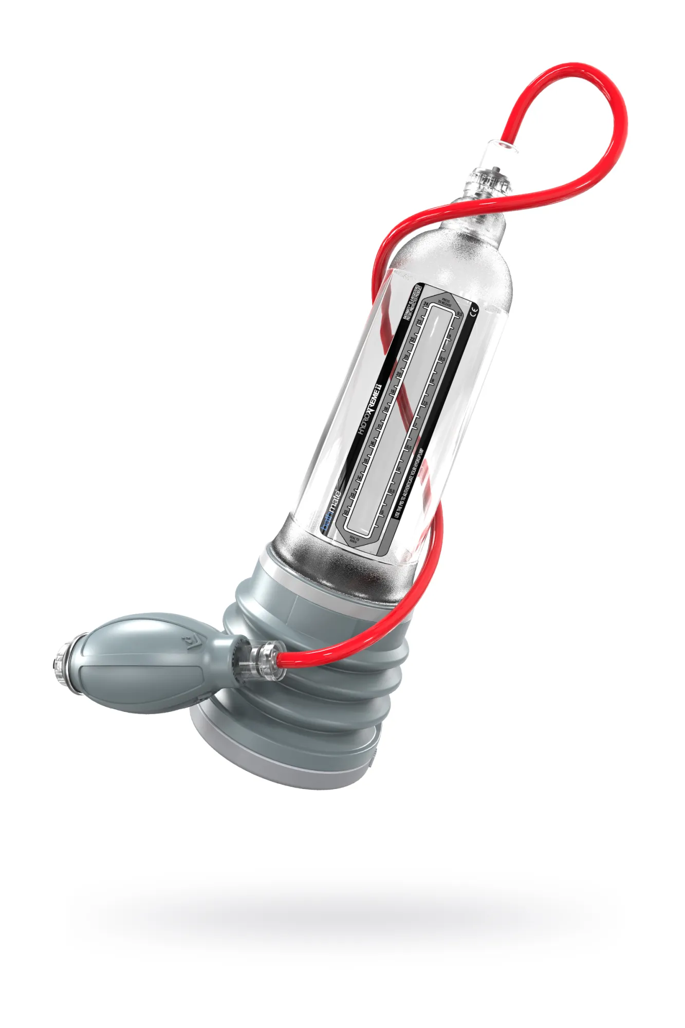 гидропомпа bathmate hydroxtreme 11, abs пластик, прозрачная (аналог hydromax xtreme x50) в Перми