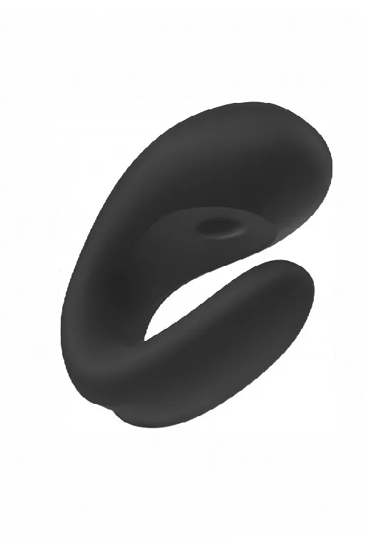 парный вибратор satisfyer double joy с возможностью управления через приложение (черный) в Перми