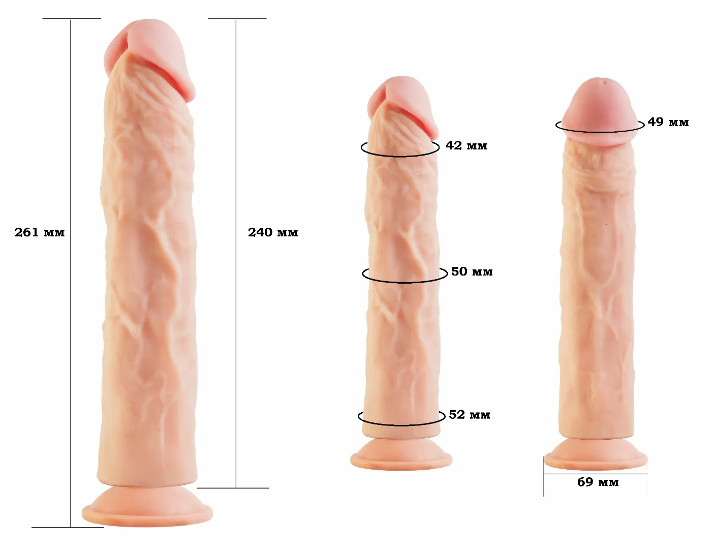 фаллоимитатор на присоске биоклон 813400ru в Перми