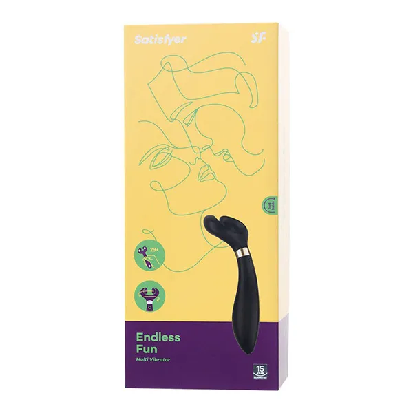 вибромассажер для пары satisfyer endless fun black 001029sa в Перми