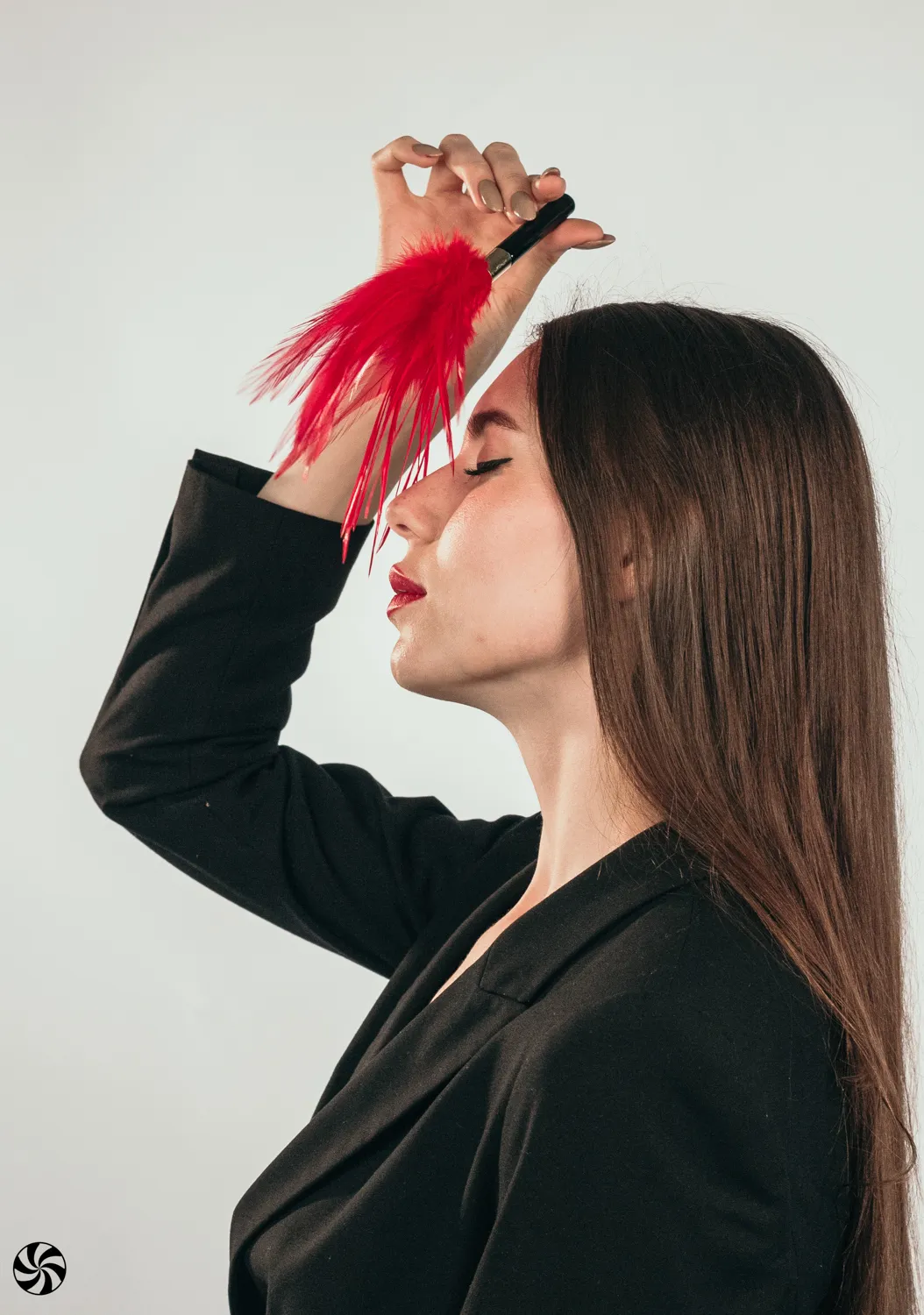 тиклер burlesque plume red 1082-01lola в Перми