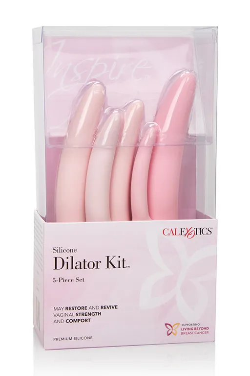 inspire™ silicone dilator 5-piece set - pink в Перми