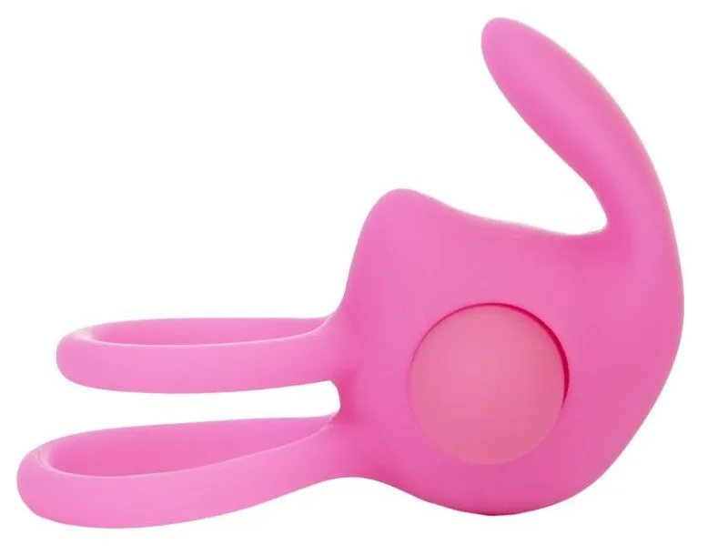 виброкольцо lovetoy power clit duo, розовое в Перми