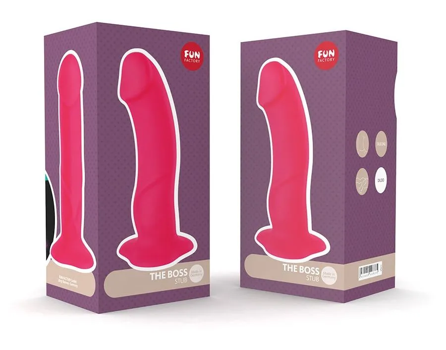 фаллоимитатор fun factory the boss stub, ярко-розовый в Перми