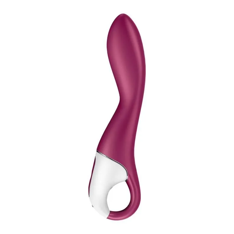 вибромасажер satisfyer heated thrill с подогревом и приложением, розовый в Перми
