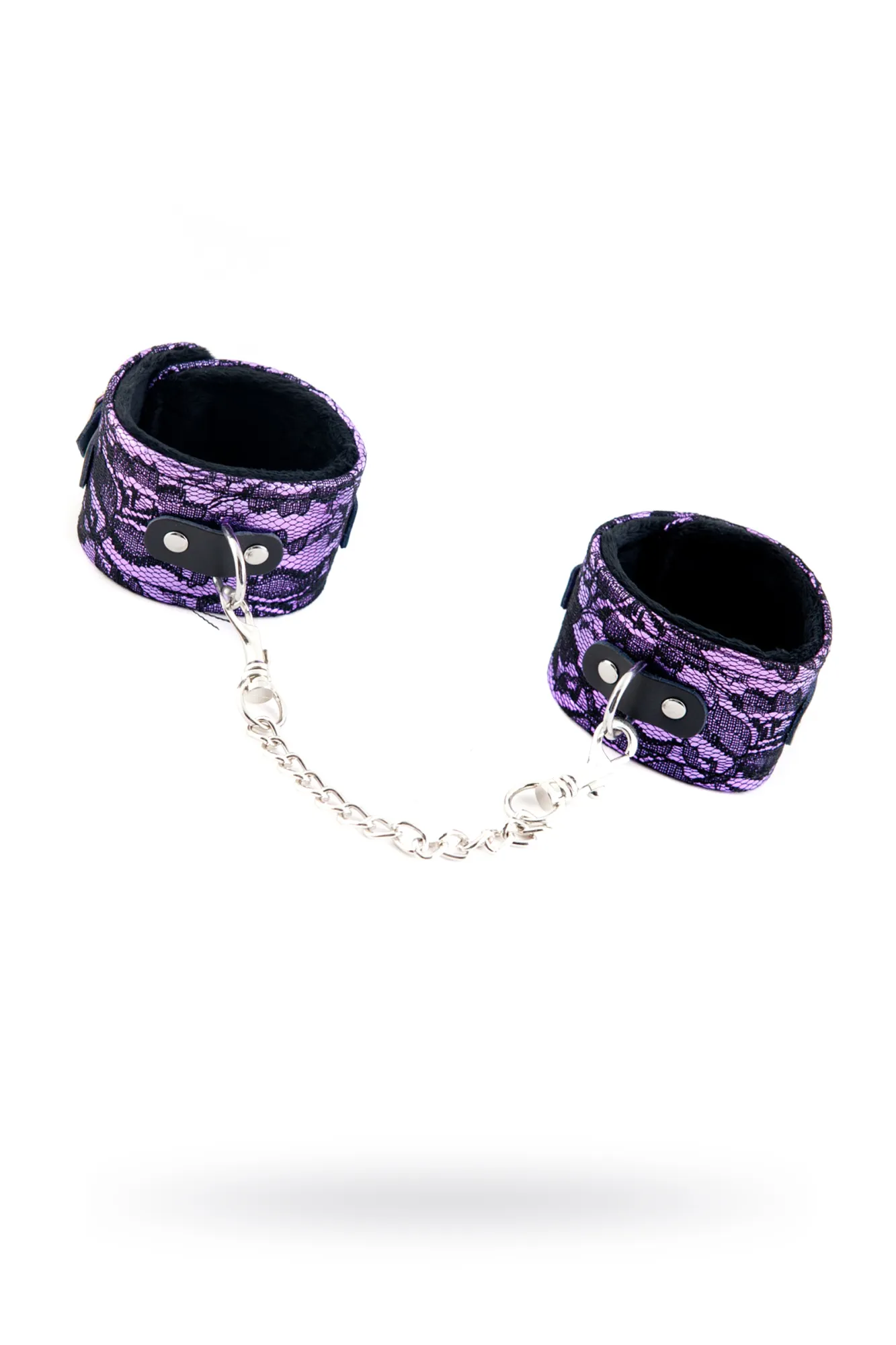 кружевные поножи toyfa marcus, пурпурный, 46 см. в Перми