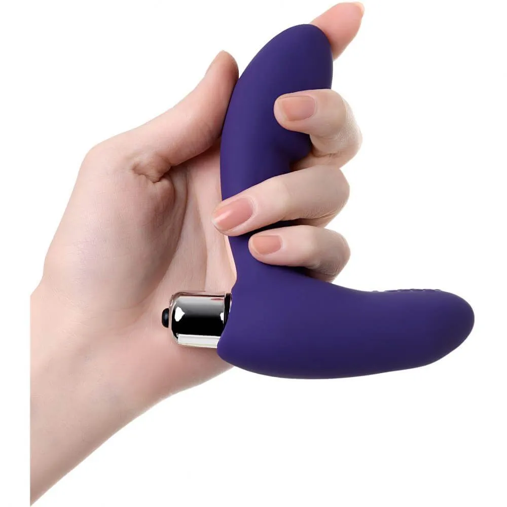 анальный вибростимулятор изогнутый todo by toyfa bruman, фиолетовый в Перми