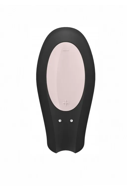 парный вибратор satisfyer double joy с возможностью управления через приложение (черный) в Перми