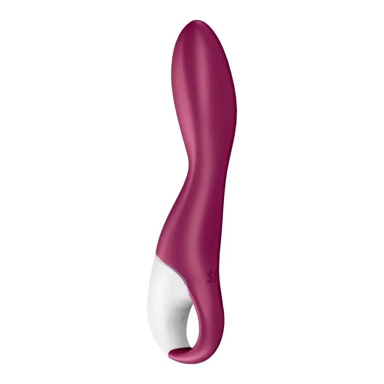 вибромасажер satisfyer heated thrill с подогревом и приложением, розовый в Перми