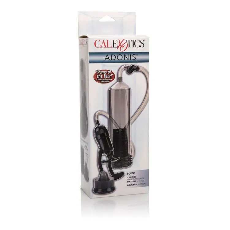 помпа california exotic novelties adonis pump, черная в Перми