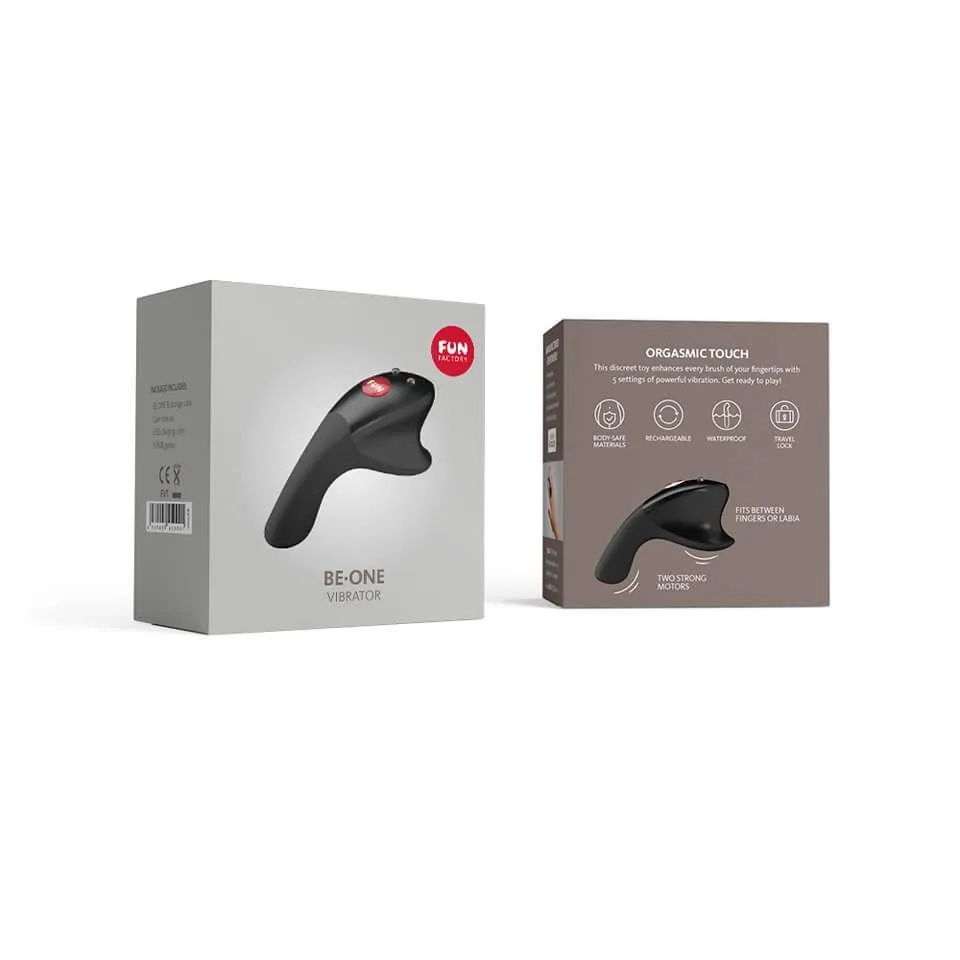 минивибратор на палец be-one черный в Перми