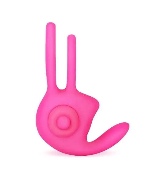 виброкольцо lovetoy power clit duo, розовое в Перми