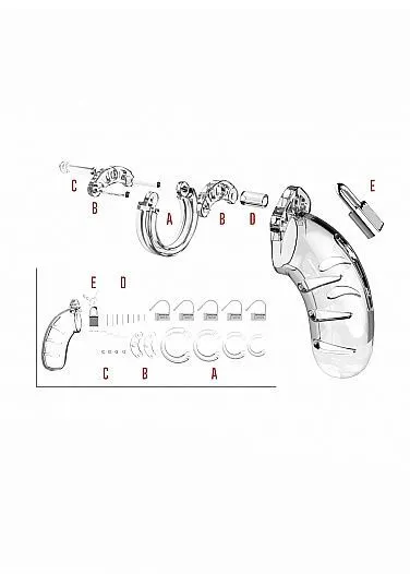 пояс верности мужской, прозрачный в Перми