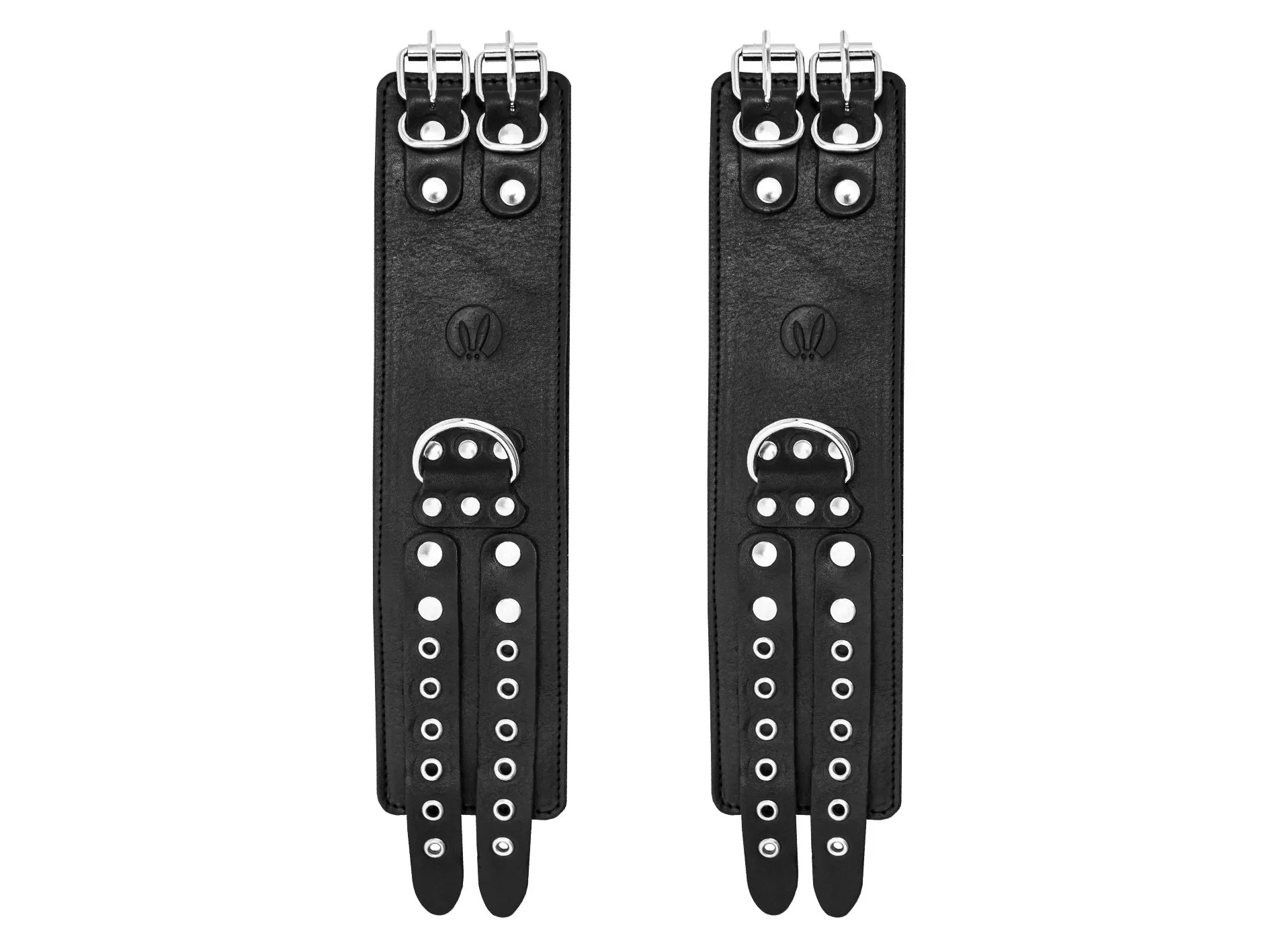 наручи декоративные широкие pinkrabbit с подкладкой, черные в Перми