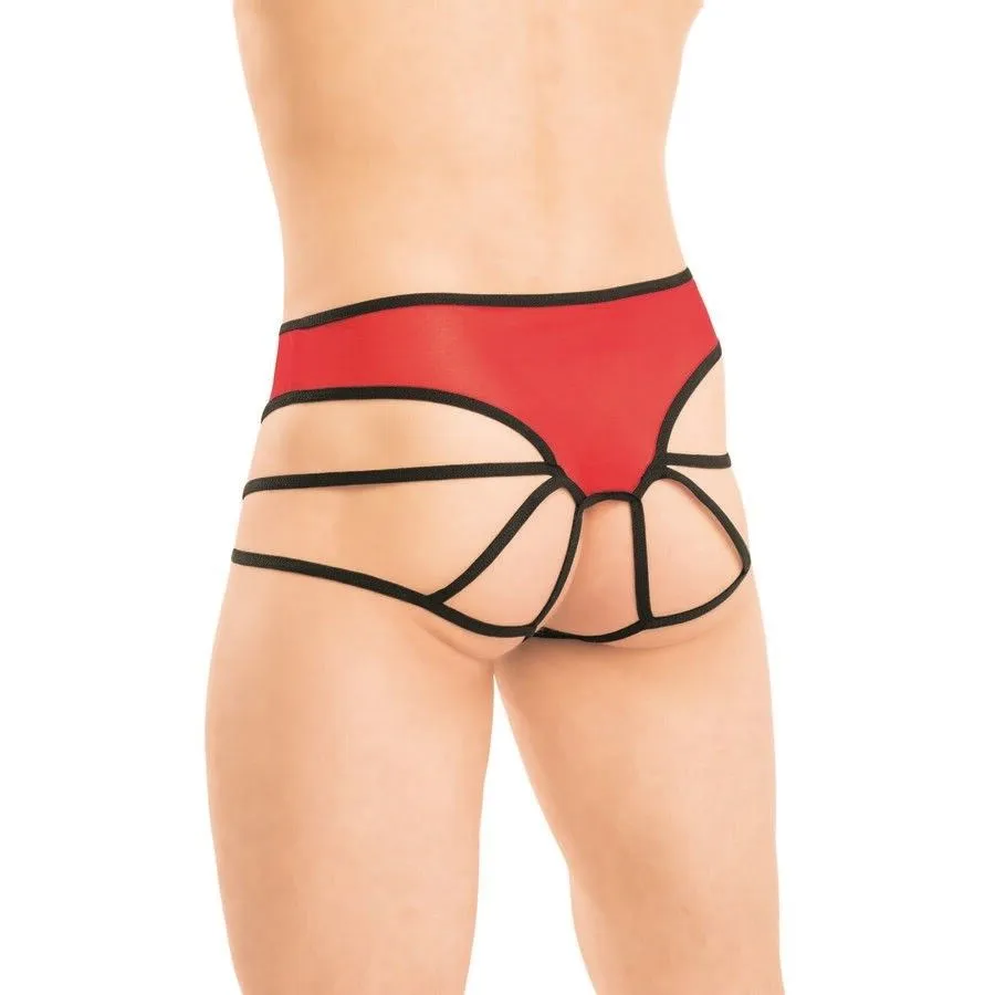 Эротическое трусы мужские flirton, красные в Перми