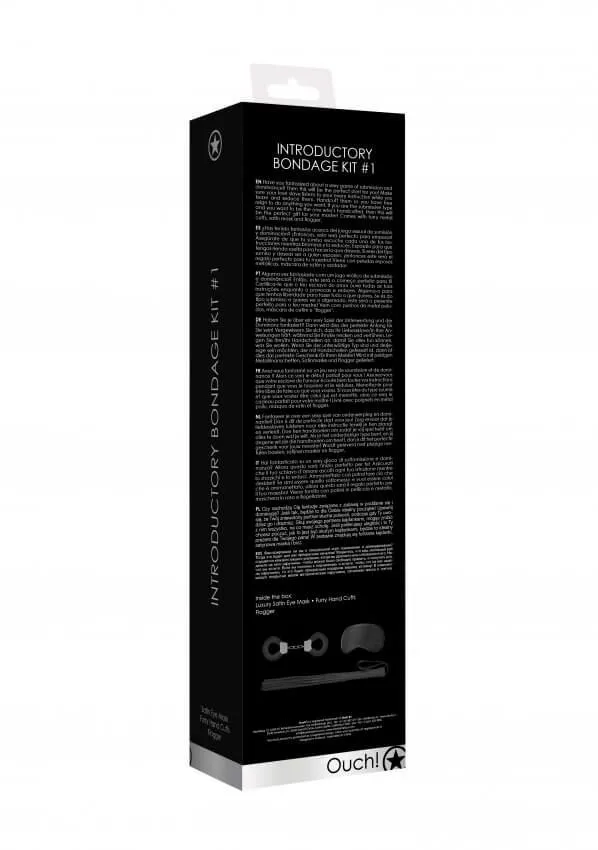 набор для связывания introductory bondage kit #1shots media, черный в Перми