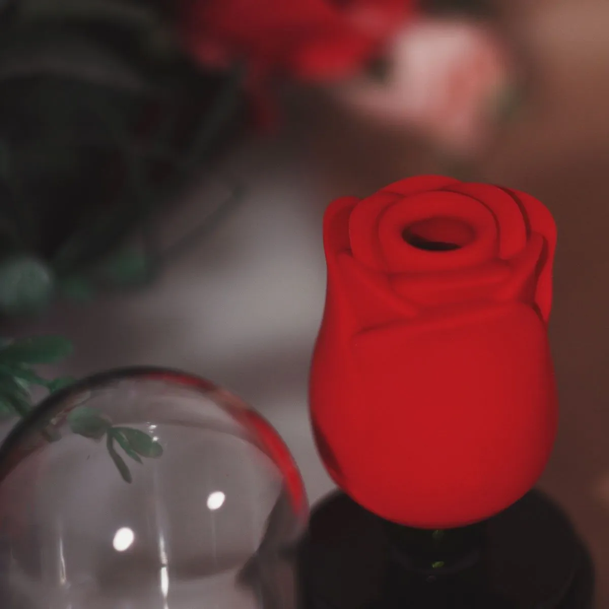 вибромассажер роза, красный в Перми