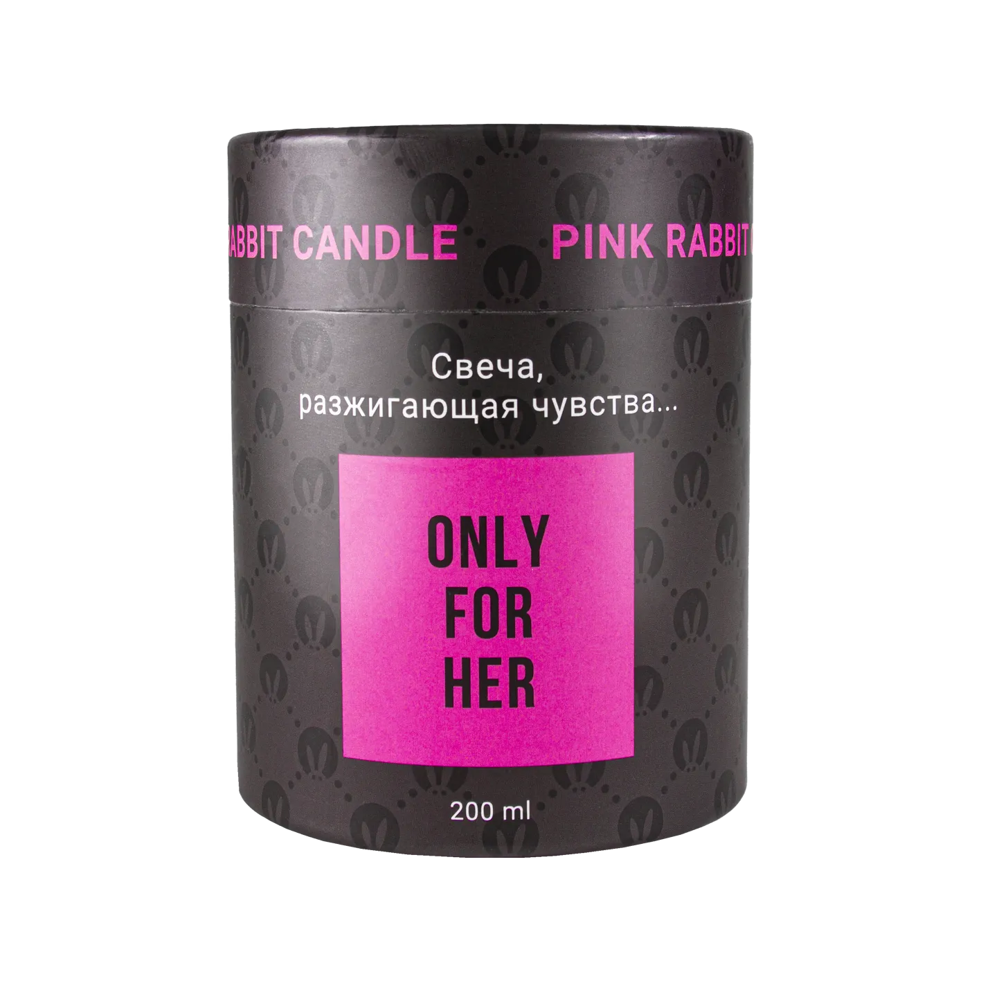 свеча pink rabbit в стакане only for her в Перми