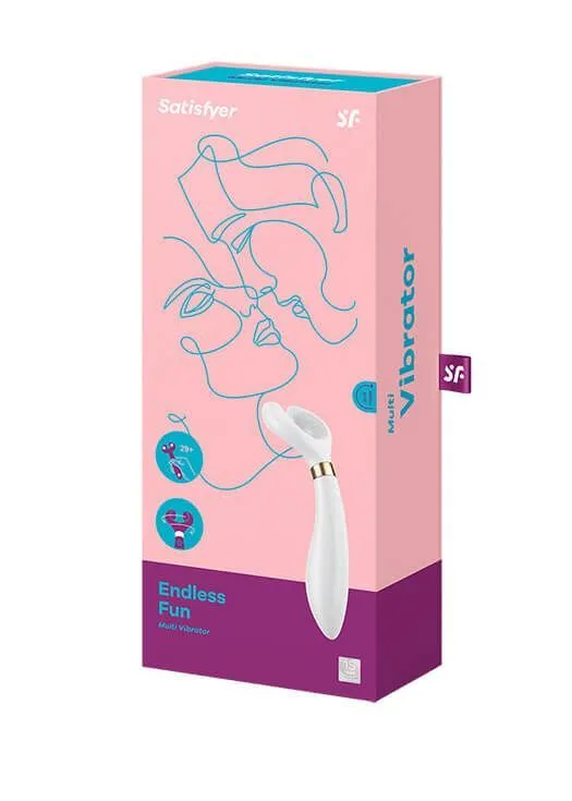 cтимулятор satisfyer endless fun, белый в Перми