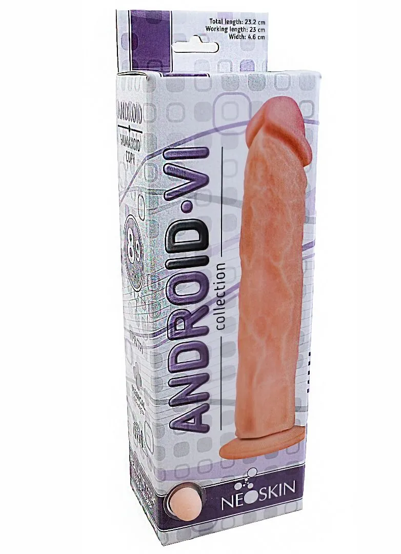 фаллоимитатор неоскин на присоске android long в Перми