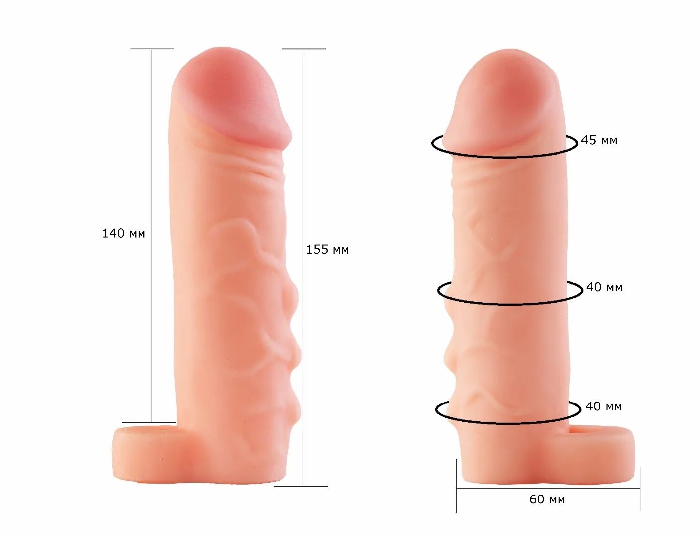 фаллоудлинитель с кольцом cock next 692203ru в Перми