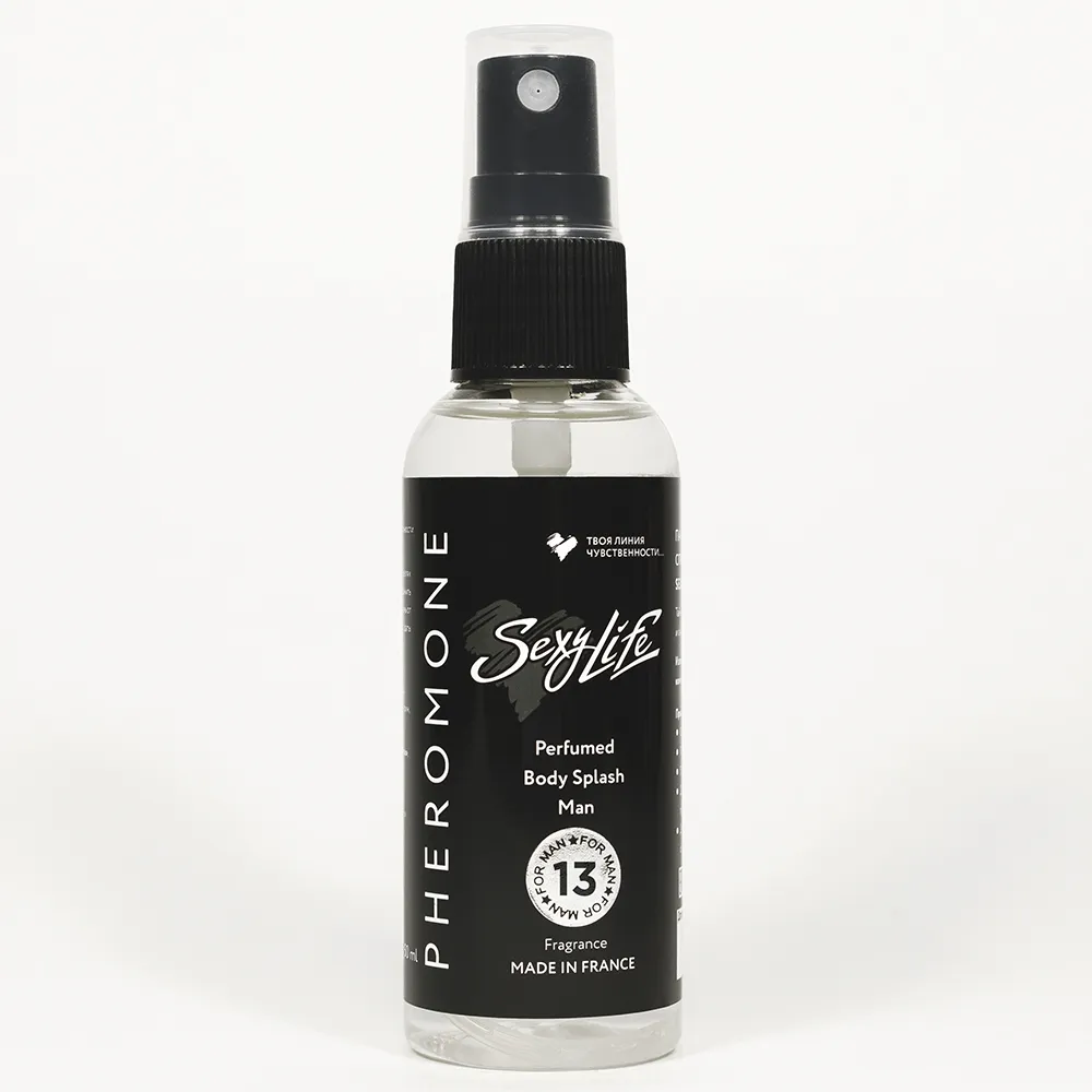 парфюмированный спрей для тела sexy life с феромонами мужской № 13, 50 мл 31059 в Перми