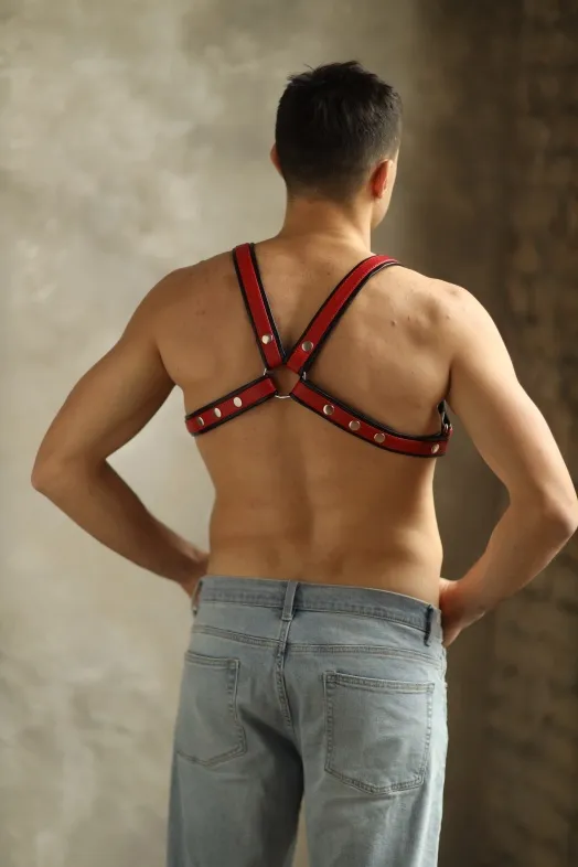 портупея мужская black-red 400-18ars в Перми