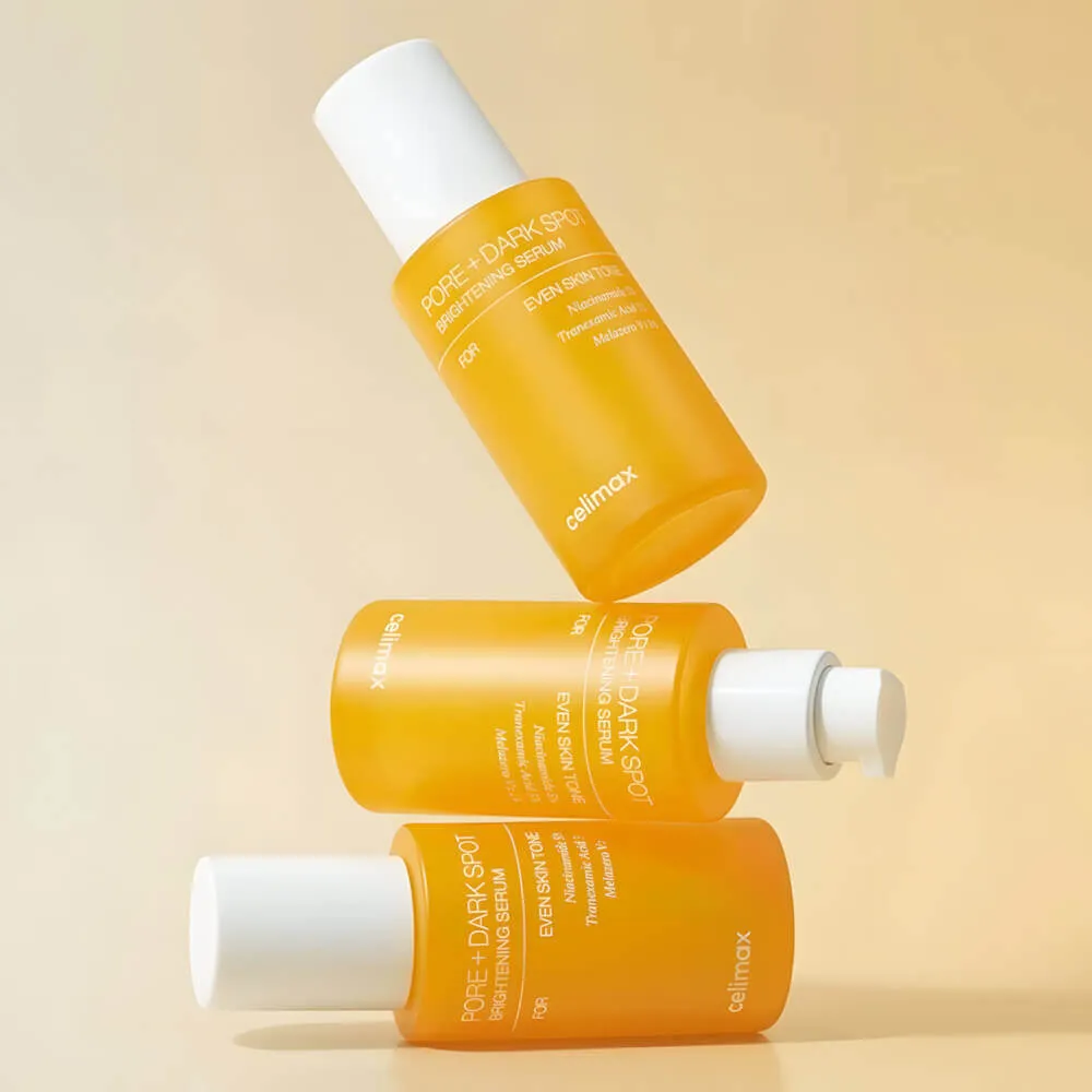 celimax pore+dark spot brightening serum 30ml, сыворотка для выравнивания тона и рельефа кожи 30 мл в Перми