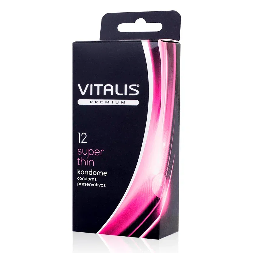 Презервативы Презервативы VITALIS Super Thin, 12 шт в Перми