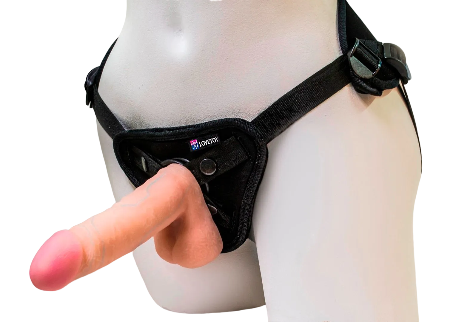 комплект lovetoy uni strap 6 harness best of all, 2 насадки в Перми