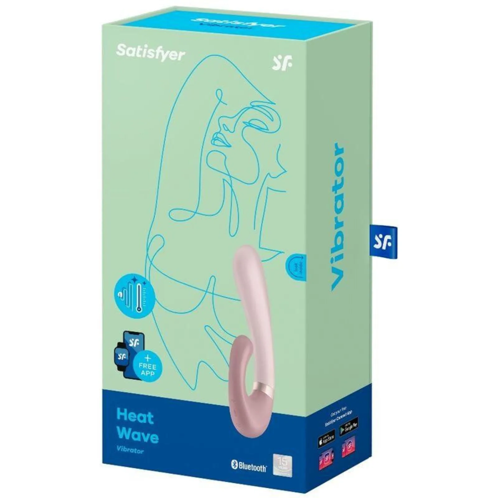 вибратор satisfyer heat wave connect app mauve 002545sa в Перми