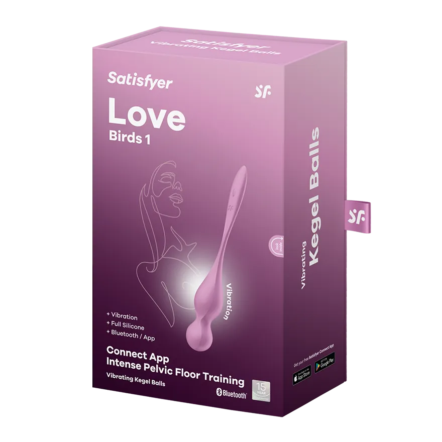 вагинальные шарики с вибрацией satisfyer love birds 1 pink 002927sa в Перми