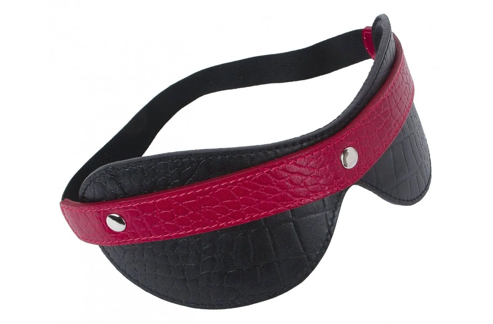 маска tm fire horse кожаная, черно-красная в Перми